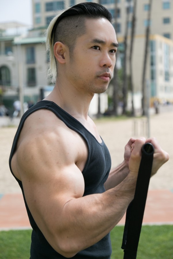 The actor and filmmaker, Daniel Lue.